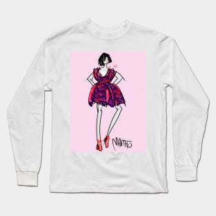 Butterfly Girl Long Sleeve T-Shirt